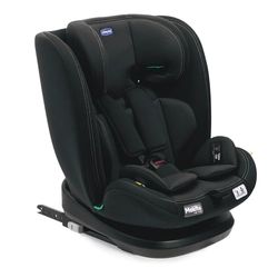 Chicco Silla de Coche Mokita I-Size, con Sistema Isofix, para niños de Entre 76 y 150 cm de Altura, utilizable a Partir de los 15 Meses. Reductor Incluido. Color Negro (Jet Black)