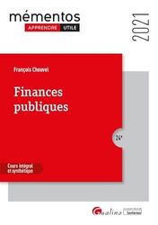 Finances publiques 2021: Intègre la loi de finances pour 2021 (2021)