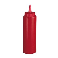 Garcia de Pou Knijpdispenser in doosje, 240 ml, hoogwaardig polyethyleen, rood, 5 x 18,2 cm