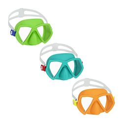 BESTWAY - Duikmasker Essential Eversea - Duikaccessoire - 22059N - Willekeurig model - 7 jaar en 13 jaar - Polycarbonaat - 15 cm - Kinderen - Snorkelen - Sportartikel