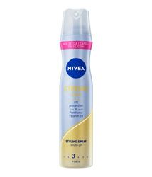 NIVEA Styling Spray Strong Hold in 2 Confezioni da 250 ml, Spray Volumizzante Capelli a Lunga Durata, Lacca per Capelli con Vitamina B3 per Capelli Morbidi Senza Residui