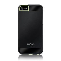 More Thing Armor metall hybrid iPhone 5 skal – svart neon gul