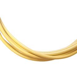 cyclingcolors Kabelbehuizing remtrekhoes rem teflon geel lengte 1m Ø5mm buitenhoes fiets singlespeed