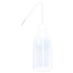hünersdorff Flacon pulvérisateur 500 ml, LD-PE, qualité alimentaire, pour un dosage particulièrement fin, avec tuyau d'injection, pour la cuisine, le laboratoire ou les loisirs,transparent