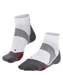 FALKE Unissexo adulto BC5 meias de ciclismo amortecimento leve acolchoado adicional na área do pedal anti bolhas refrescante secagem rápida respirável algodão fio funcional 1 par