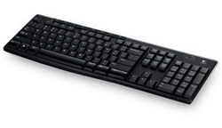 Logitech K270 Tastiera Wireless, Layout Tedesco Qwertz, Nero