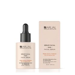 Arual FACIAL SRUM torr och mogen hud ren hyaluronsyra, vitamin B5