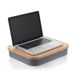 InnovaGoods® Bureau Portable avec Plateau de Rangement Large, travaillez ou étudiez de manière Confortable et Pratique, Design Compact et léger, idéal pour la Maison et Le Bureau.