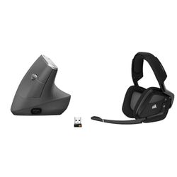 Logitech MX Vertical Souris & Corsair Void RGB Elite Casque de Jeu