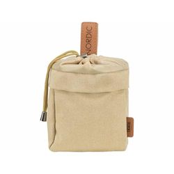 TRIXIE BE Nordic Bolsa de Snacks, ø 10 × 14 cm, Arena