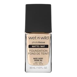 Wet n Wild - Base de maquilhagem Photo Focus Foundation, cor marfim