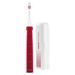 Sonic Spazzolino Elettrico con 41000 Velocità di Spazzolatura, Rosso