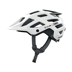 ABUS Casque MTB Moventor 2.0 QUIN - casque de vélo intelligent avec Bluetooth®, détection de collision & système d'alarme SOS - unisexe - blanc brillant, S