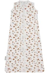 Meyco Baby Stains babyslaapzak, slaapzak (100% katoen, huidvriendelijk, nauwsluitend, lange ritssluiting, zomerslaapzak, maat: 70 cm), neutraal
