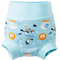 Splash About Pañal feliz mejorado para bebés y niños pequeños' (Noah's Ark, 3-6 månader)
