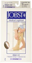 Thérapeutique UlcerCare fermeture éclair Bas côté droit, beige/Taille M