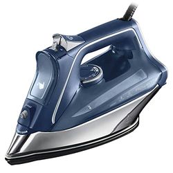 Rowenta Pro Master DW8215 - Plancha de vapor 2800 W, golpe de vapor de 200 g/min y vapor continuo de 40g/min, Suela Microsteam 400 HD Profile, Modo Eco y sistema antical integrado, Color Azul