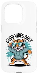 Tigre Dabbing Con Occhiali Da Sole Custodia per iPhone 15 Pro