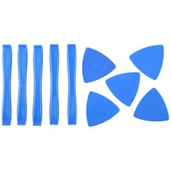 Herramienta de reparacion 5 PCS Plastic Desmontar Spudgers + 5 PCS Plastic Triangle Prying Tool