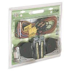 Kerbl Eurofarm 631648000 37106 Set Cinghia di Fissaggio 12 Pezzi