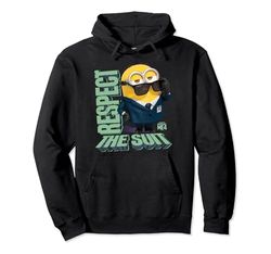 Minions Despicable Me 4 Respect the Suit Felpa con Cappuccio