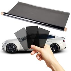 TRUE LINE Automotive 1Ply Car Window Tint Film Roll 99% UV Rejection, 20% Window Tint Film for Cars, Heat Shield Automotive Car Window Film, Car Window Privacy Film See Out Not in - 38" Wide 10' Long