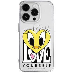 ERT GROUP mobiel telefoonhoesje voor Iphone 14 PRO MAX origineel en officieel erkend Looney Tunes patroon Tweety 015 optimaal aangepast aan de vorm van de mobiele telefoon, gedeeltelijk bedrukt