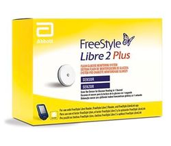 Abbott Freestyle Libre 2 Plus Sensor for diabetes monitoring CGM for UK