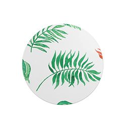 Questo Casa, Round Digital Printed Mouse Pad, Non-Slip Base, for Office and Home, Diameter:22cm