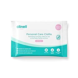 Clinell Skin Professional Care - Maceratable Personal Care Wipes - Pack of 24 - Gentle Face and Body Wipes, Alcohol Free, Dermatologically Tested, Multi-purpose