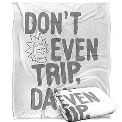 RICK AND MORTY Silky Touch Super Soft Throw Blanket 152 x 127 cm