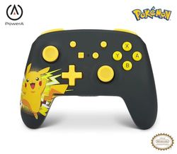 PowerA draadloze controller voor de Nintendo Switch - Pikachu Ecstatisch