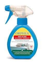 Orphea Salvalana Antiacaro, Spray Disinfestante da Usare in Camere da Letto, su Materassi, Cuscini, Divani e Coperte. Non Macchia, Profumato, 150 ml