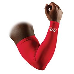Mcdavid Adult Compression Arm Sleeve, Scarlet, Small/Medium, 6566R