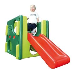 Little Tikes Gimnasio de Actividades Junior - Escala, Gatea y Deslízate - Juguete de jardín duradero - Promueve el Desarrollo Físico - Uso en Interiores o Exteriores - Edad: a partir de 18 meses