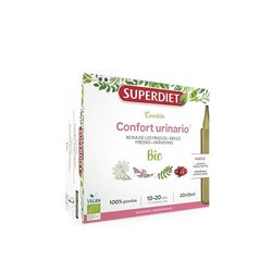 SUPERDIET - QUATUOR CONFORT URINAIRE BIO - CONFORT URINAIRE - UNIDOSE - FORMAT NOMÉE - 4 PLANTES - PRODUIT EN FRANCE - 20X15ML