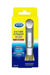 Scholl Stylo 2 en 1 pour mycose des ongles - Système innovant pour le traitement des mycoses des ongles et des infections fongiques - Agit directement à la source