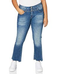 Herriga kvinnor baby cropped kashmir touch jeans