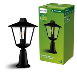 Philips Kinno Borne d’Extérieur, Max 25 W, Culot E27, Noir