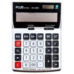 Da tavolo marca Plus Office modello CALCOLATORE PLUS SS-280N