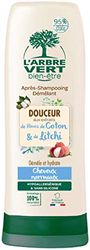 L'arbre vert - Après-Shampooing Démêlant - Douceur aux extraits de Fleurs de Coton & de Litchi - Pour Toute la Famille - 200 ml