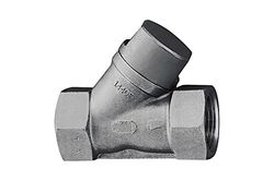 RIEGLER 103839-220.08-ES - Válvula antirretorno (asiento inclinado, ES, G 2, 0,2 bar, 1 unidad)