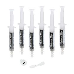 Errecom Extreme White - 6 x 12 mL, Refrigerant Leak Stop for Refrigerators with hermetic compressor and R600 - R290 – R134a, 1/4 SAE adapter included