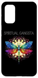 Coque pour Galaxy S20 Mandala de méditation spirituel Gangsta Libellule Yoga