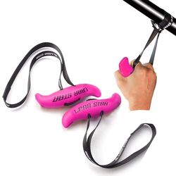 LARA STAR Maniglie per trazioni, Cinghia per Fitness, Resistente, per Allenamento e Resistenza, per Palestra Domestica, Barre per trazioni, bilancieri e Macchine per trazioni