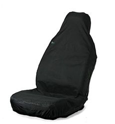 Town and Country 3D - Funda Ajustable para Asiento Delantero de Coche, Color Negro