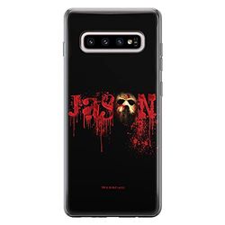 ERT GROUP mobiltelefonfodral för Samsung S10 PLUS originalt och officiellt licensierat Horror mönster Friday the 13th 001 anpassad till formen på mobiltelefonen, fodral tillverkad av TPU-plast