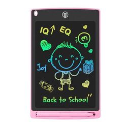 GUYUCOM LCD Kids Doodle Board, 8.5 Inch Electronic Writing Tablet with Lock Function, Erasable Doodle Drawing Pad for Kids Toys Birthday Gifts (Pink)
