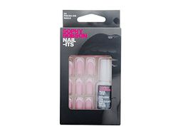 Sophy Robson nail-its false French tip press-on Nails, bianco, pezzi