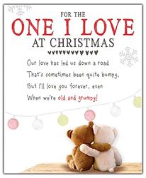 One I Love Christmas Card, Leuke woorden een ik hou van kerstkaarten, Xmas Card One I Love, Kerstkaart voor een waar ik van hou, Romantische Ik hou van kerstkaart, Kerstkaarten waarvan ik hou